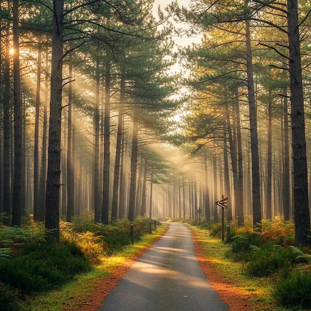 Environnement à Ychoux dans les Landes - Immobilier Parentis-en-Born